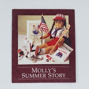 American Girl Molly's Summer Story Pamphlet Pleasant Company Vintage 1988